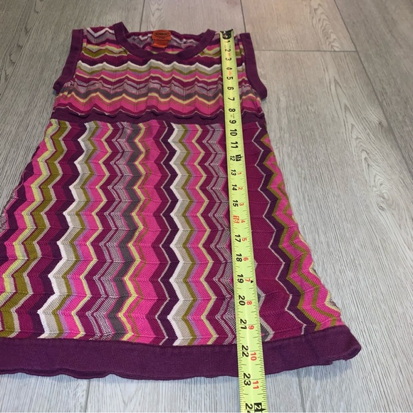 Missoni Zig Zag Chevron Dress Girls Large - Picture 7 of 8